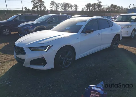 2022 Acura Tlx A-Spec Package z USA, uszkodzony, nr VIN 19UUB6F5XNA000611